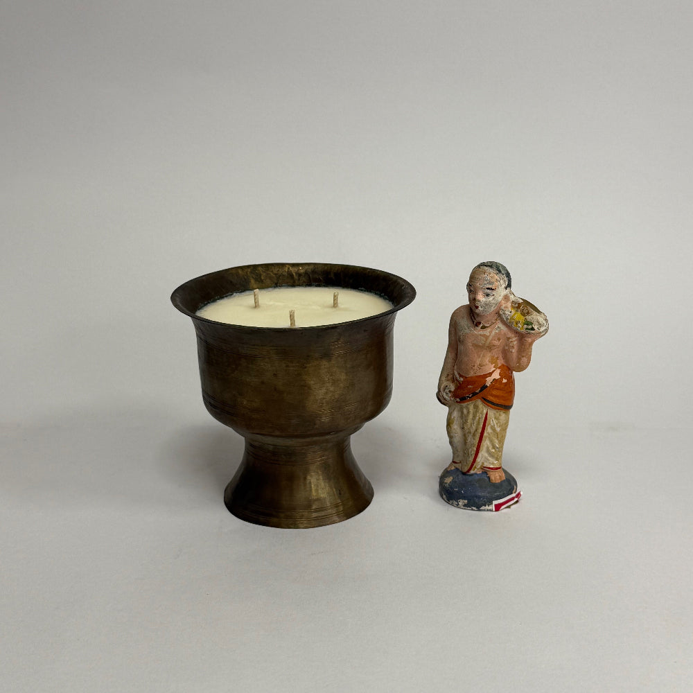 Antique Brass Cup - Eraya Aesthetic