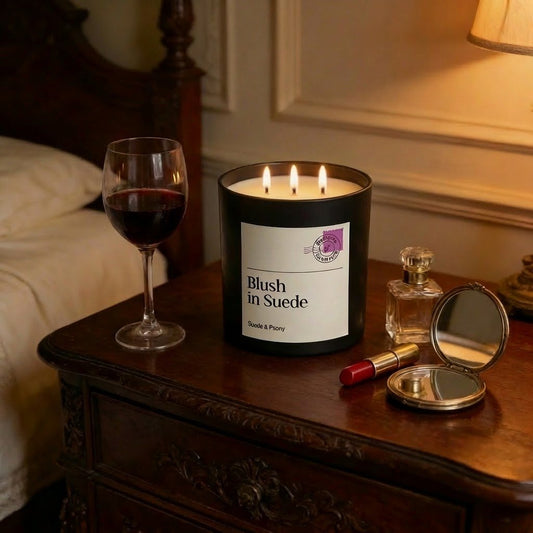 Blush in Suede - Eraya Aesthetic