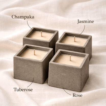 Jyoti & Bloom - Traditional Gift Box (Set of 4) - Eraya Aesthetic