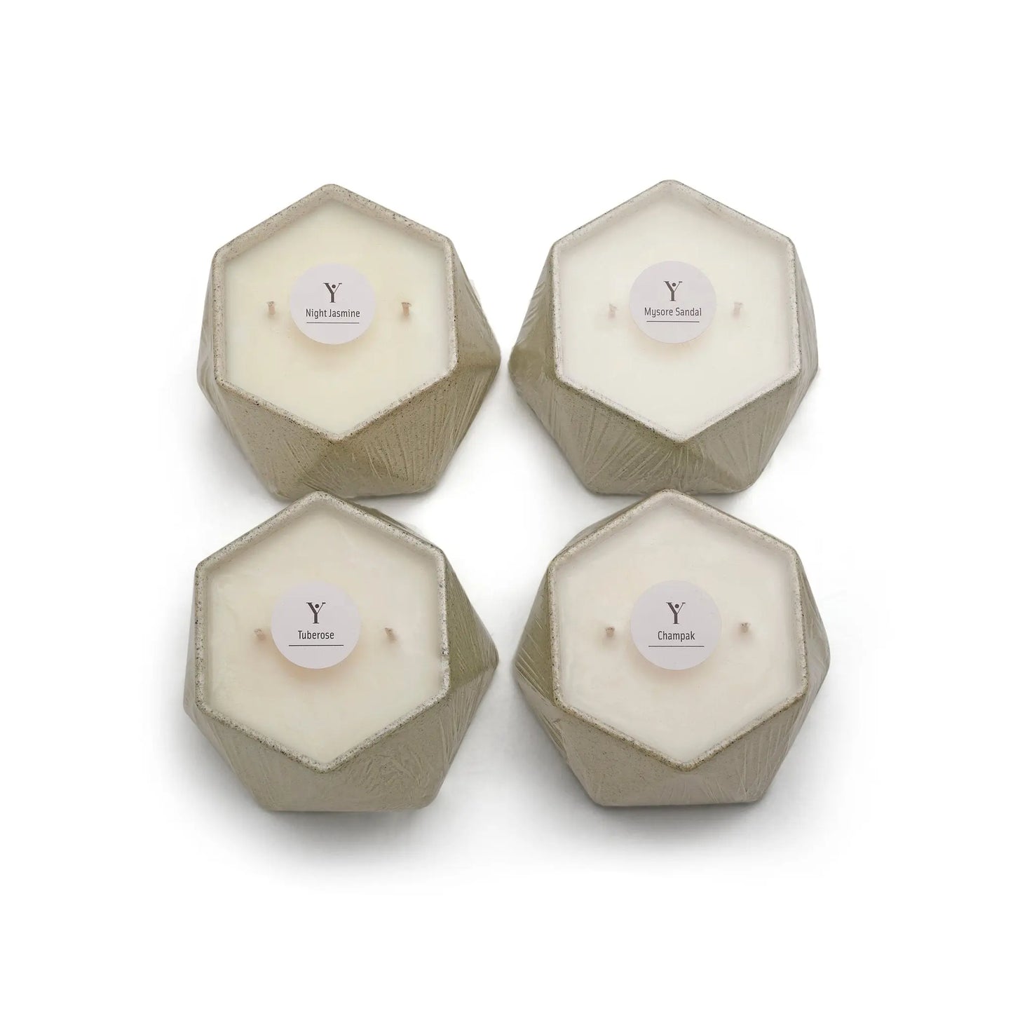 Meditation Pack, Set of 4 Scented Candles - Eraya Aesthetic
