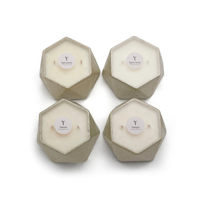 Meditation Pack, Set of 4 Scented Candles - Eraya Aesthetic