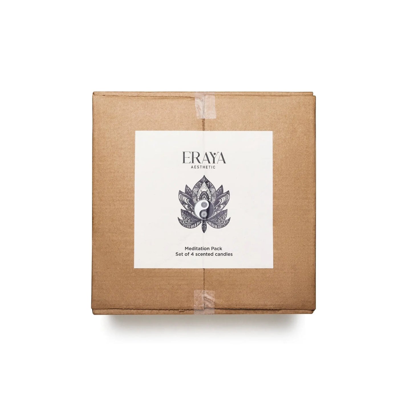Meditation Pack, Set of 4 Scented Candles - Eraya Aesthetic